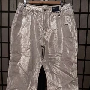 Old Navy Metallic Silver' Pants